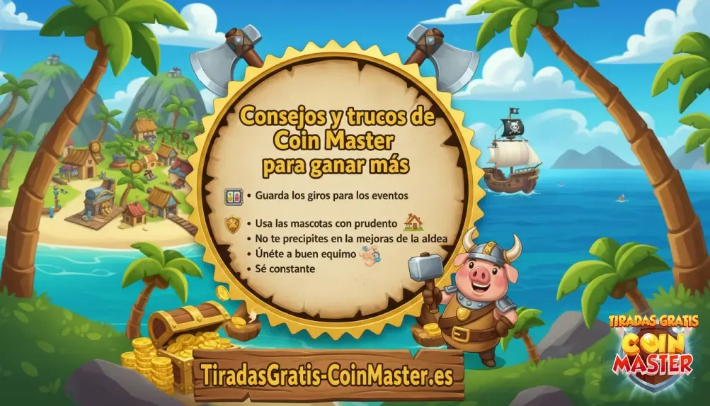 Consejos y trucos de Coin Master