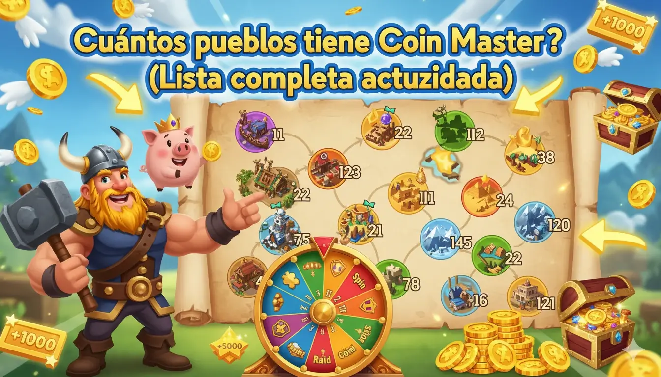 aldeas en Coin Master